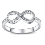 Anillo Infinito de Plata