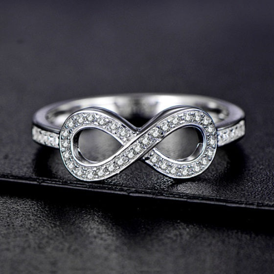 Anillo Infinito de Plata
