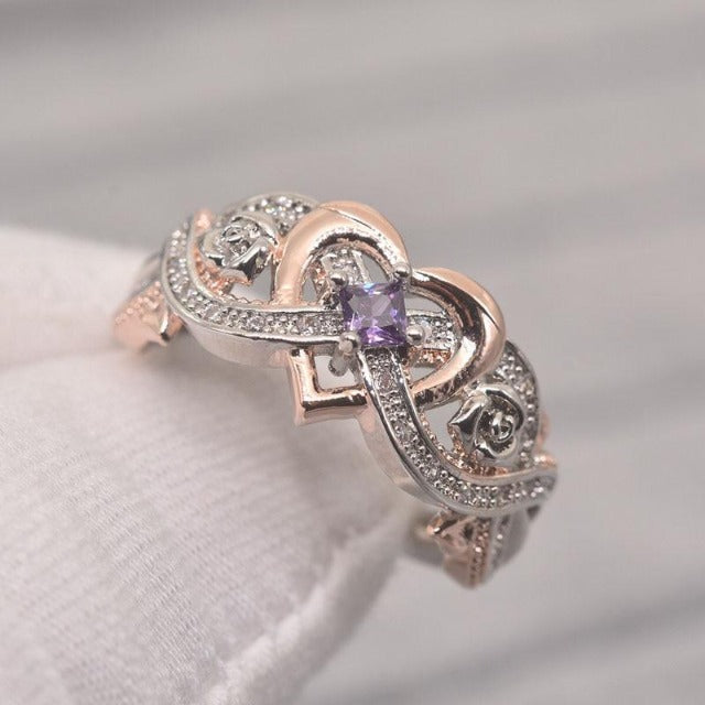 Anillo Infinito Corazón