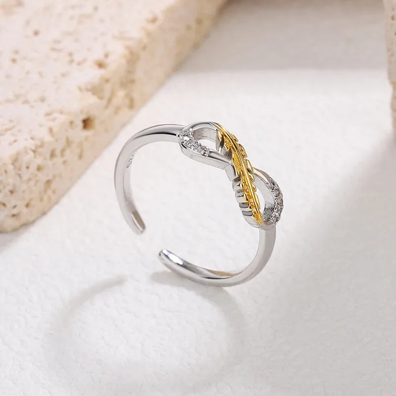 Anillo Infinito Pluma