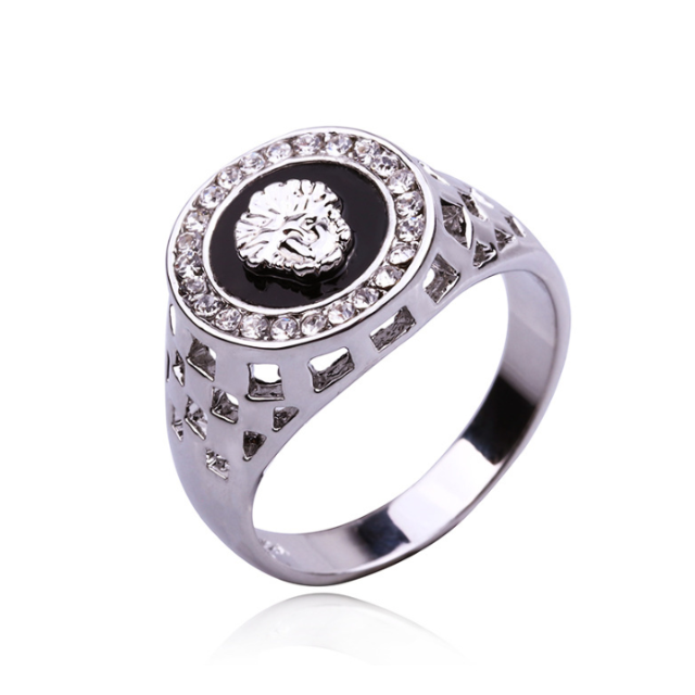 Anillo León Plata