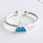 Anillo Montaña Azul