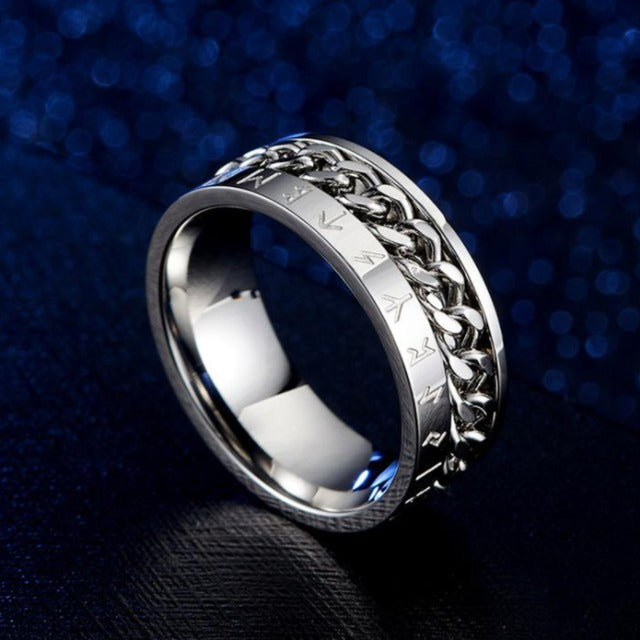 Anillo Nórdico Vikingo plata