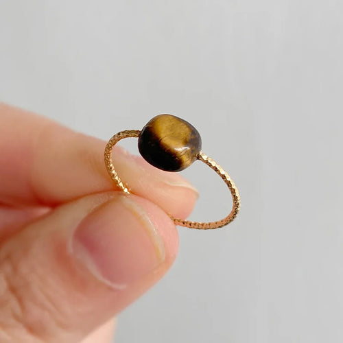 Anillo Ojo de Tigre para Mujer