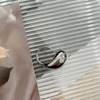 Anillo Original Gran Gota de Agua en plata