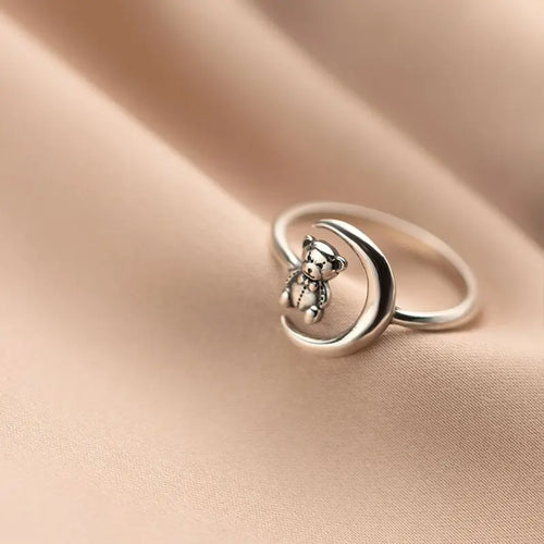 Anillo Osito de Plata