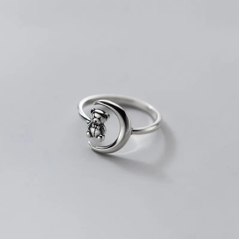 Anillo Osito de Plata