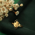 Anillo Panda Fino de Oro