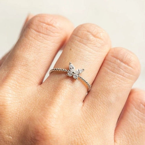 Anillo Mariposa de plata