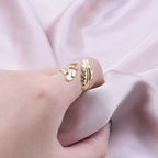 Anillo Pluma para Mujer en oro