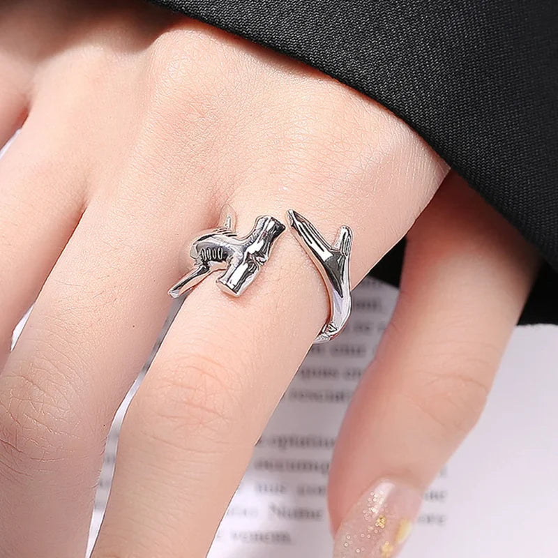 Anillo de Tiburón Martillo plata