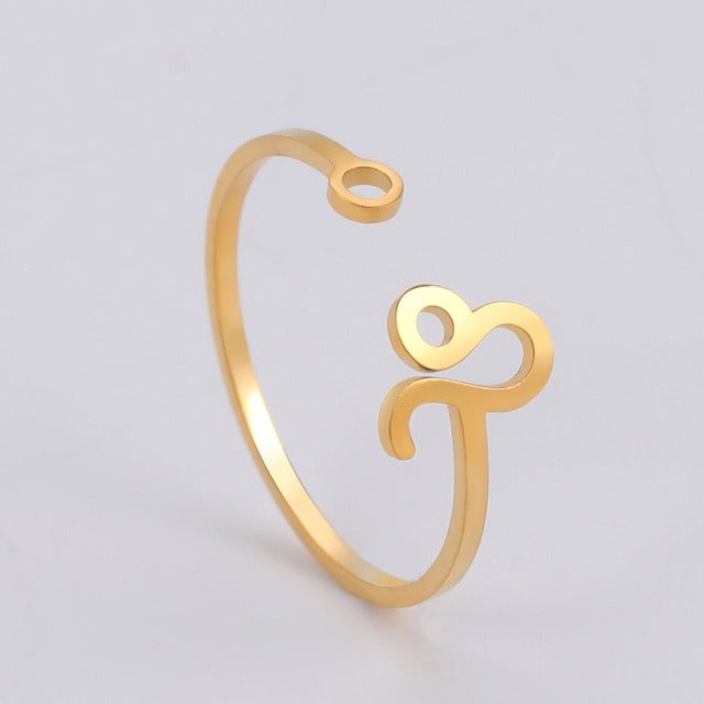 Anillo Signo del Zodiaco 12 Constelaciones