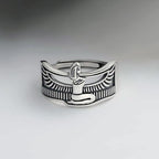 Anillo Estilo Antiguo Cleopatra Reina de Egipto