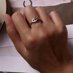 Anillo Estilo Egipcio Ojo de Horus