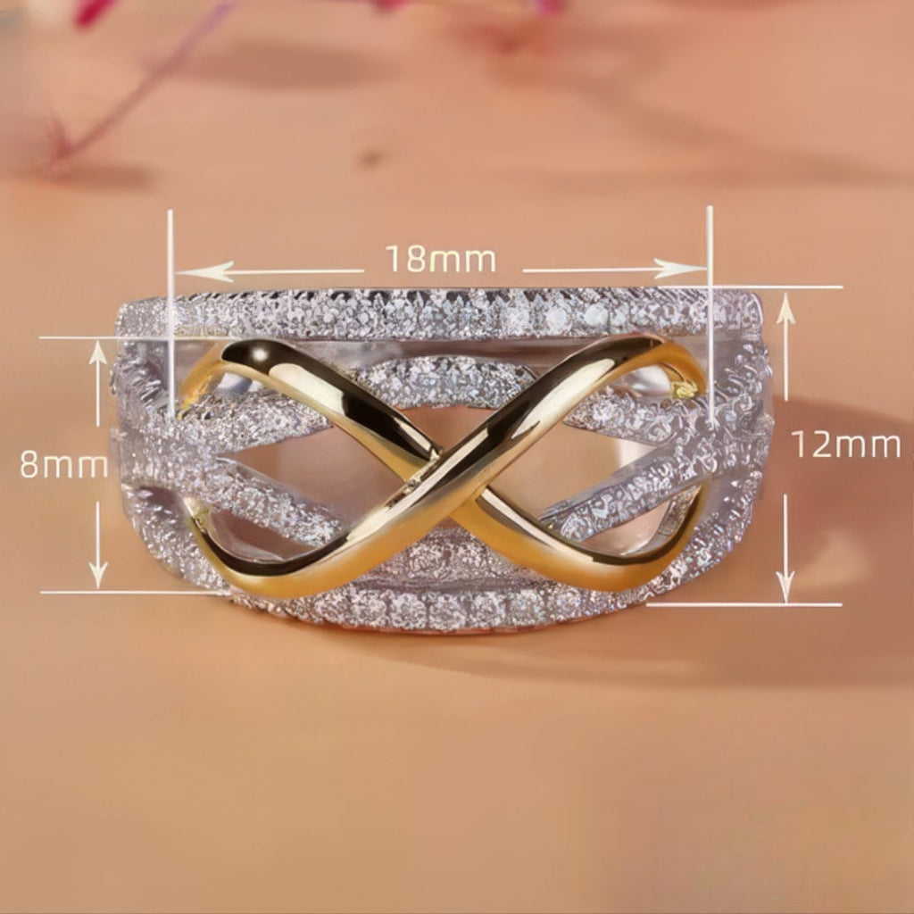 Anillo Símbolo Infinito Mujer