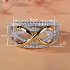Anillo Símbolo Infinito Mujer