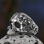 Anillo Calavera de Acero sin corona