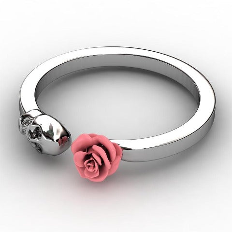 Anillo Calavera para Mujer