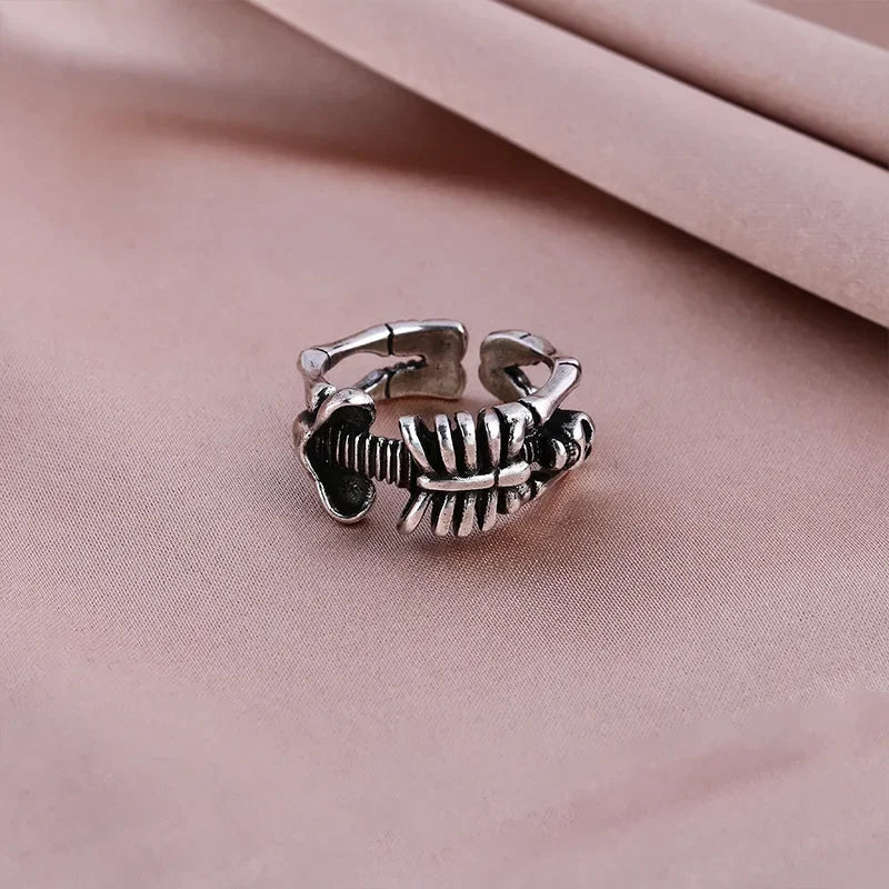 Anillo Calavera de Esqueleto