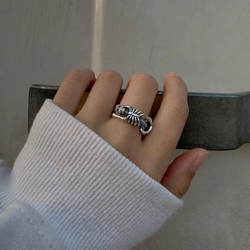 Anillo Calavera de Esqueleto