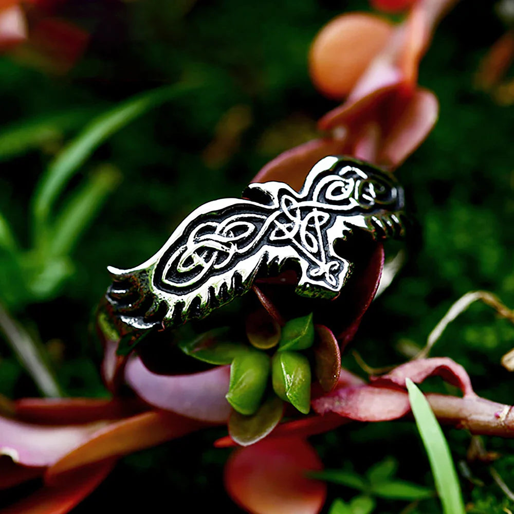 Anillo Vikingo Hugin