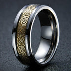 Anillo Vikingo Jarl plata y oro
