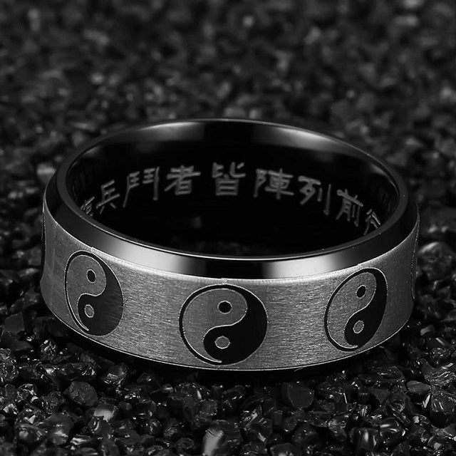 Anillo Yin Yang