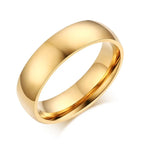 Anillos para Parejas Corazón Anillo Romántico y Circonio oro hombre