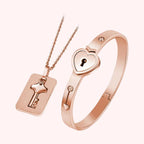 Joyería Dúo para Pareja en oro rosa