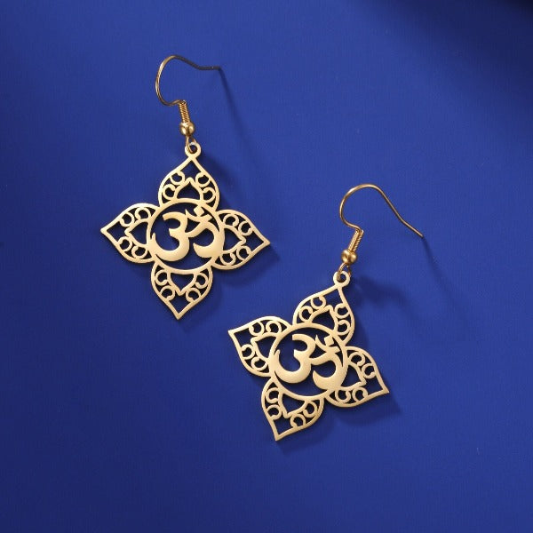 Arete Om Budista de oro