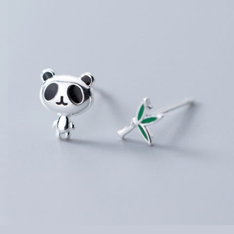 Arete Panda Plata