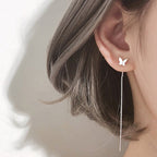 Arete Mariposa plata