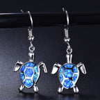 Arete de Tortuga azul