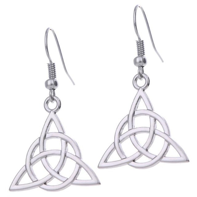 Aretes Celtas color Plata