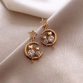 Aretes de Gatos Lindos dorados