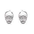 Aretes Colgantes Cabeza de Calavera