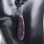 Aretes de Amatista en Plata