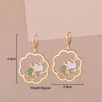Pendientes Gato Doreado