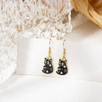 Pendientes Gato Doreado