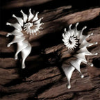 Aretes de Diseño en Forma de Concha