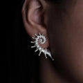 Aretes de Diseño en Forma de Concha