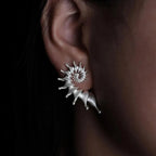 Aretes de Diseño en Forma de Concha