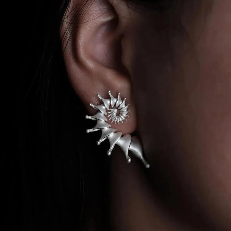 Aretes de Diseño en Forma de Concha