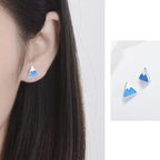 Aretes de Clavo en Triángulo Iceberg