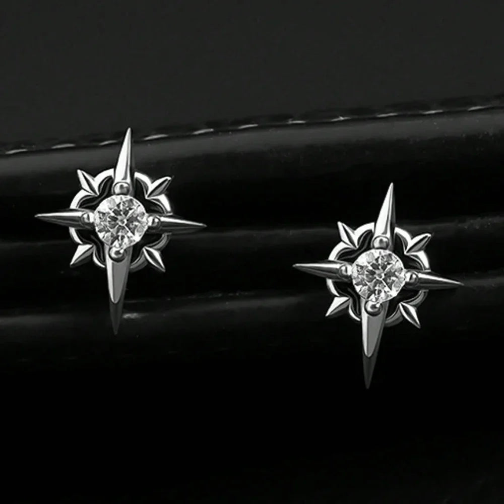 Aretes de Estrella para Hombre