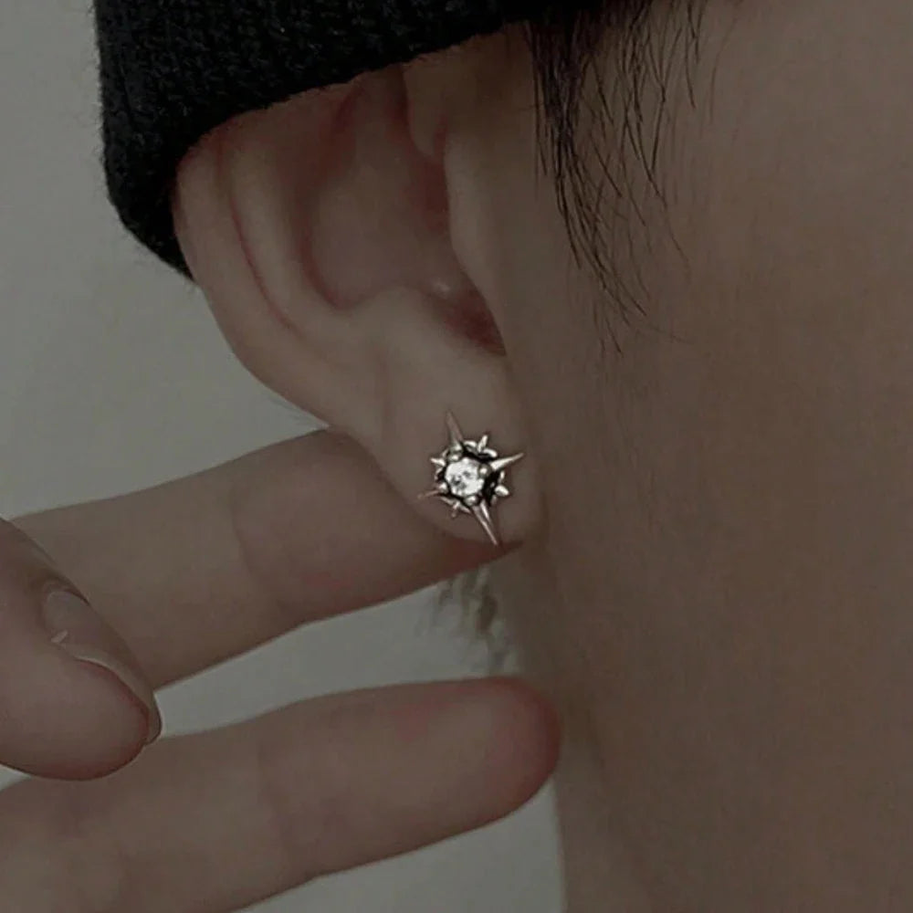Aretes de Estrella para Hombre