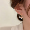 Aretes de Corazón en Oro