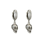 Pendientes de Aro con Calavera
