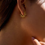 Aretes Aros Sol