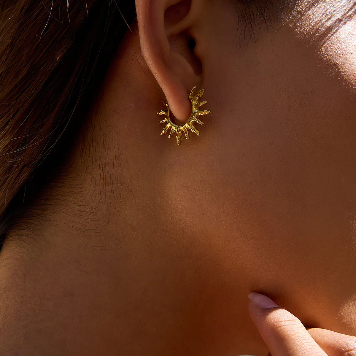 Aretes Aros Sol